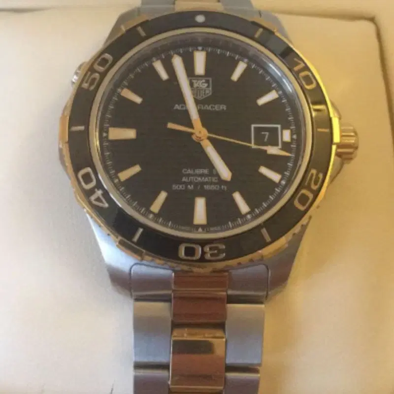 TAG Heuer Aquaracer Black & Gold