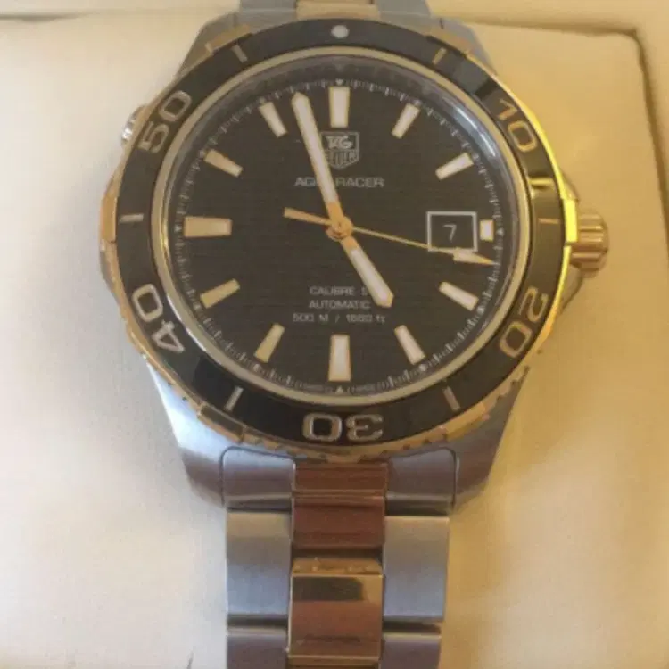 TAG Heuer Aquaracer Black & Gold-Hover-Image