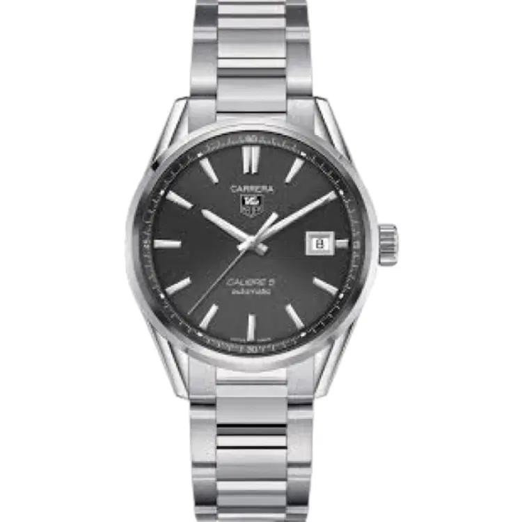 TAG Heuer Carrera Calibre 5 WAR211C.BA0782 Men's Watch-Hover-Image