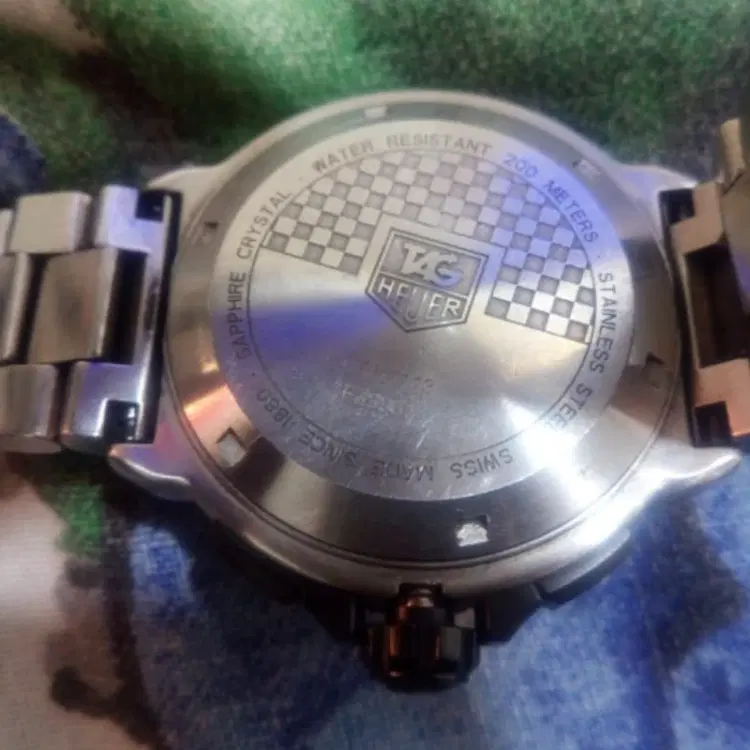 Tag Heuer Chronograph Men Stainless Steel Watch-Hover-Image