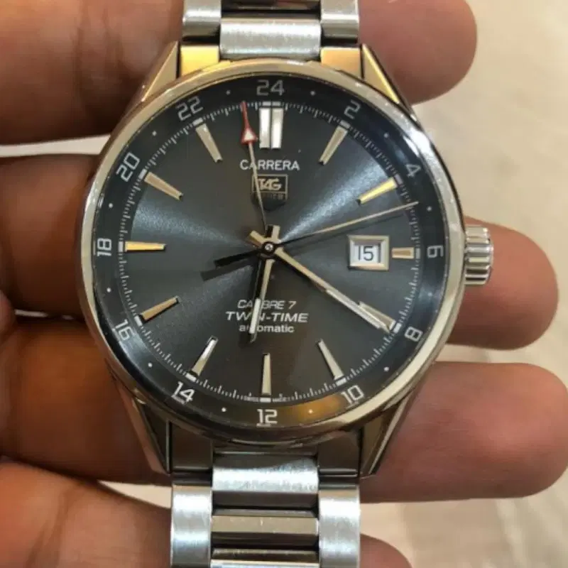 Tag Heuer Twin Time Watch