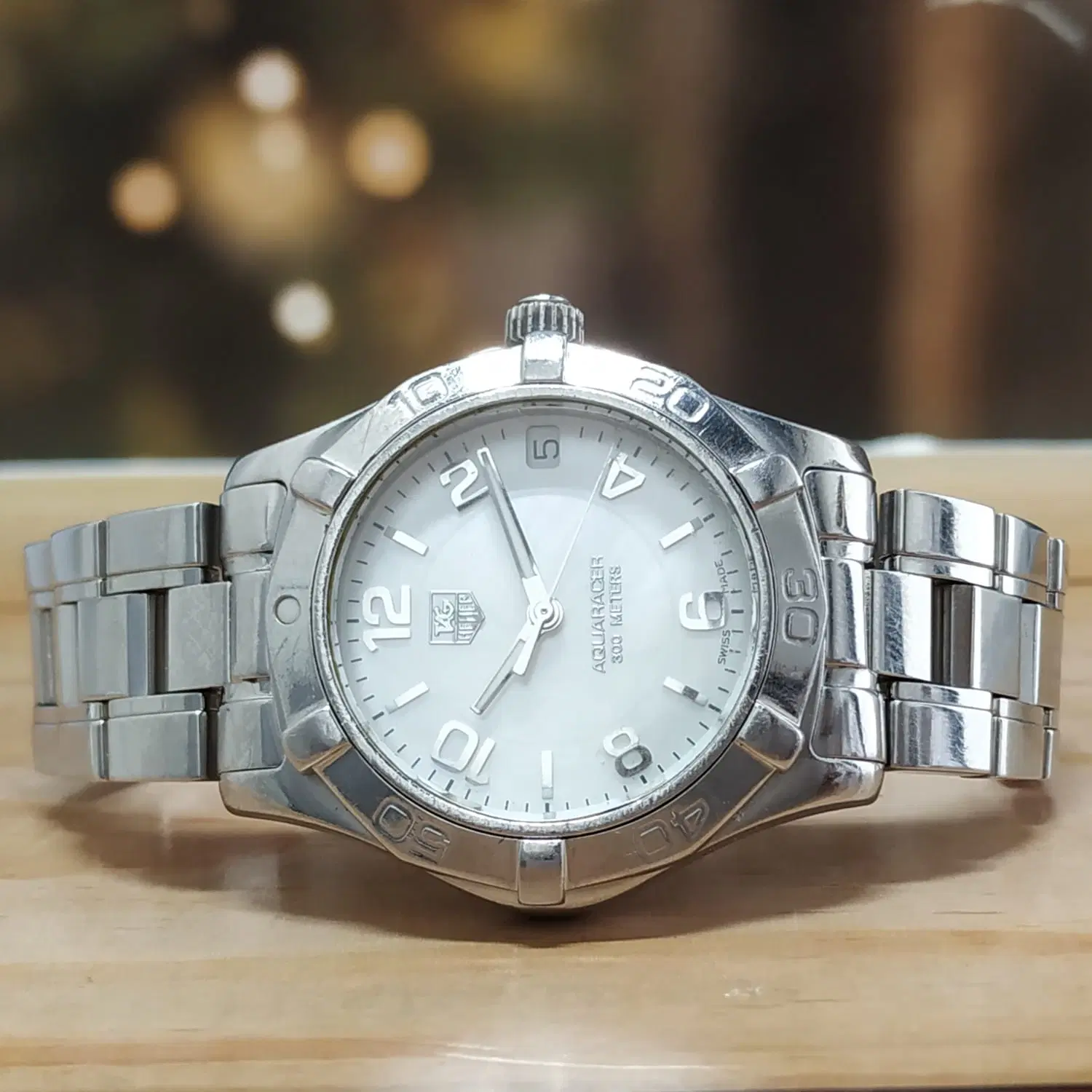 Tag Heuer Aquaracer 32 MM MOP Dial Steel Quarts Watch