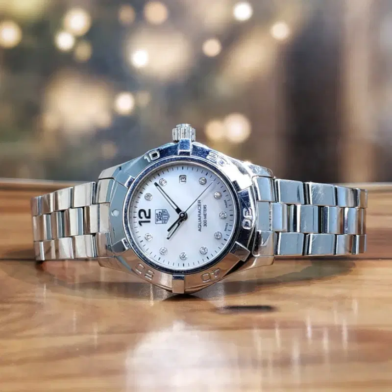 Tag Heuer Aquaracer Diamond Dial Watch WAF1415