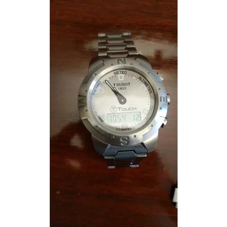 TISSOT T-TOUCH II STAINLESS STEEL GENT WATCH-Hover-Image
