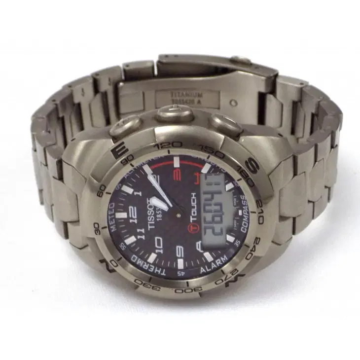Tissot T-Touch II Mens Carbon Fiber Titanium Watch-Hover-Image