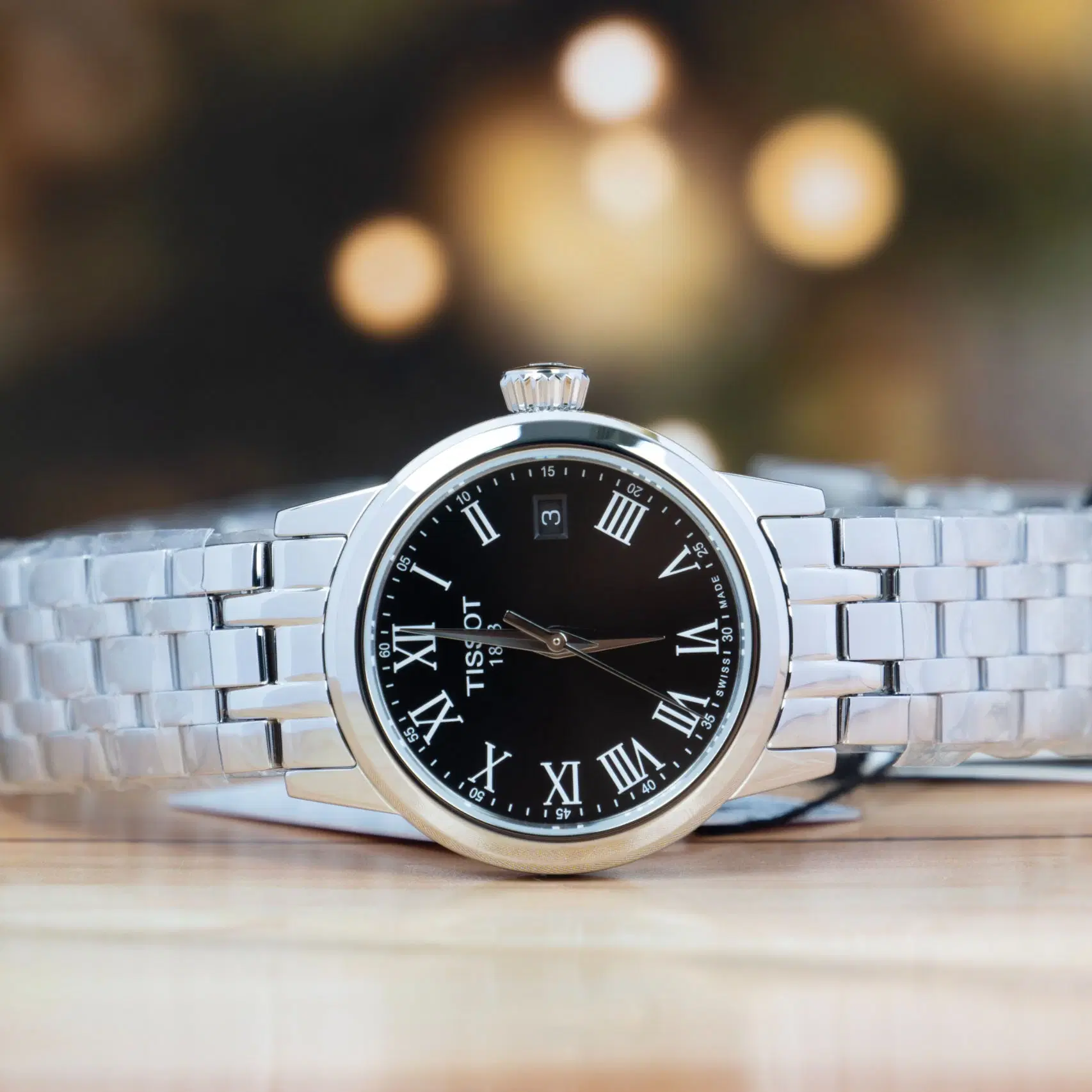Tissot Classic Dream Lady 28 MM Stainless Steel Complete Set