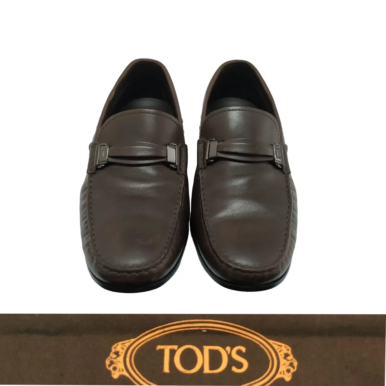 Size 6 - Tods Brown Leather Loafers