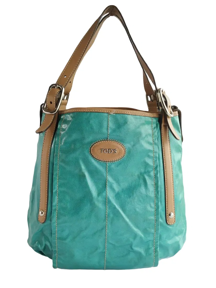 Tods Canvas G-Bag Sacca Grande Tote