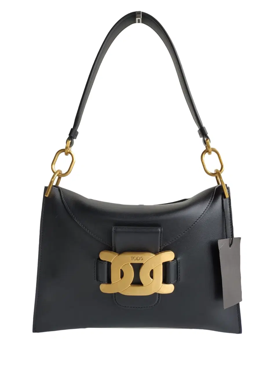 Tods Kate Black Leather Small Shoulder Bag