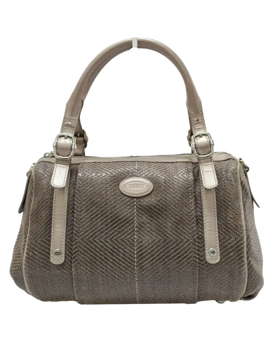 Tods Woven Straw G-Bag Sacca Tote