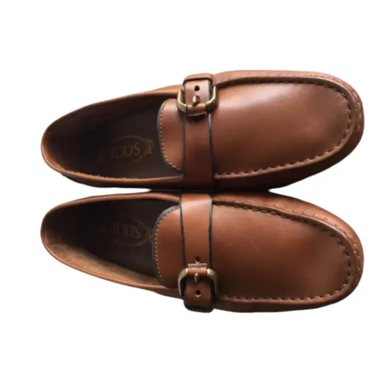 TOD'S Brown Moccasin Drivers-Hover-Image
