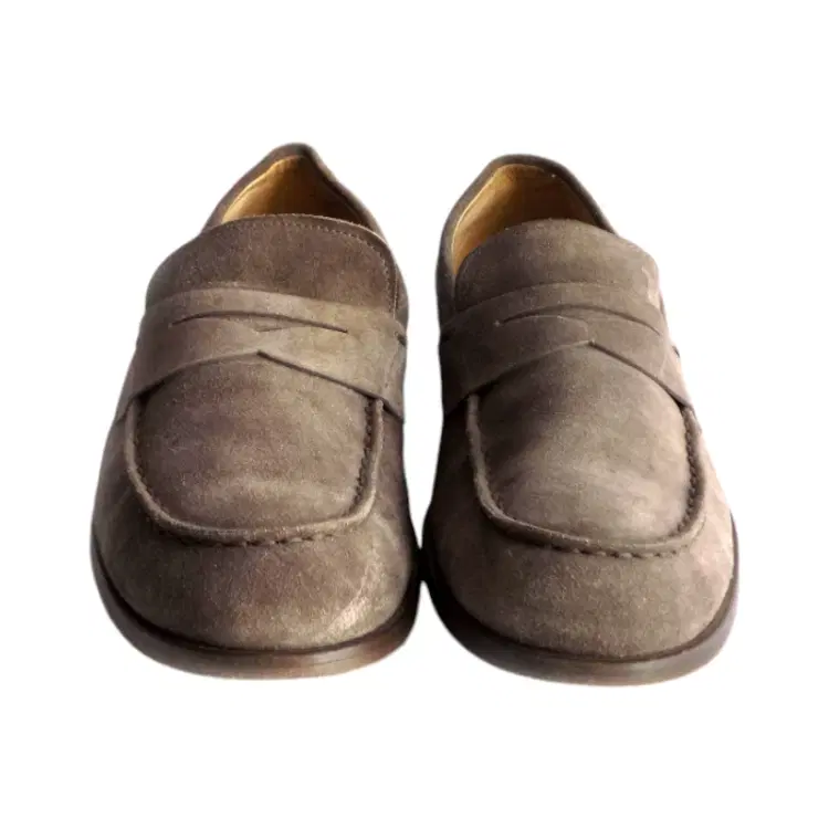 Tods Suede Penny Loafers-Hover-Image