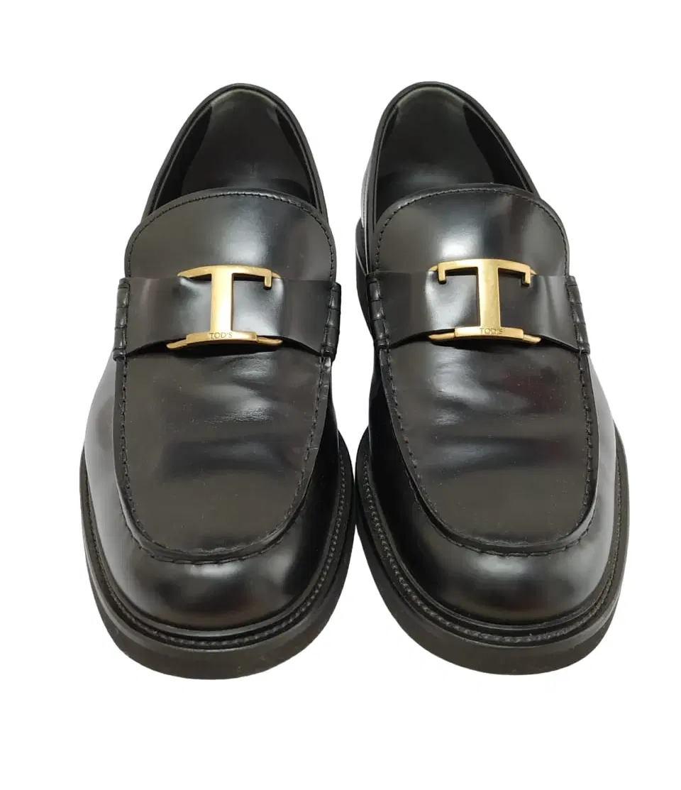 Size 13 - Tods Black Leather Loafers