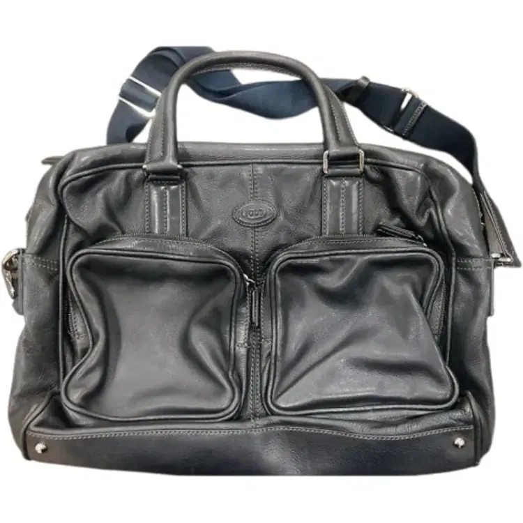 TODS Miky Nomad Black Leather bag-Hover-Image