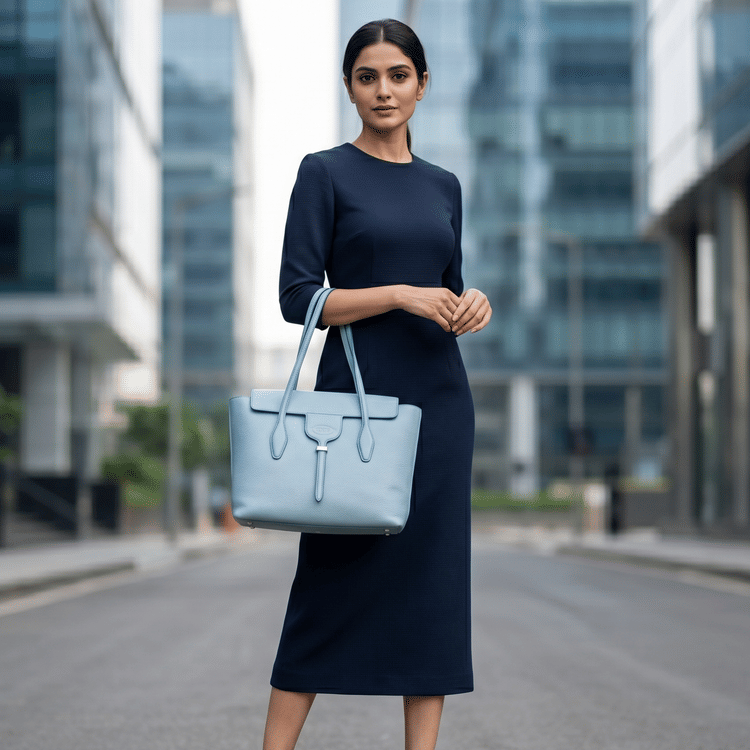 Tod's Joy Flap Blue Bag-Hover-Image