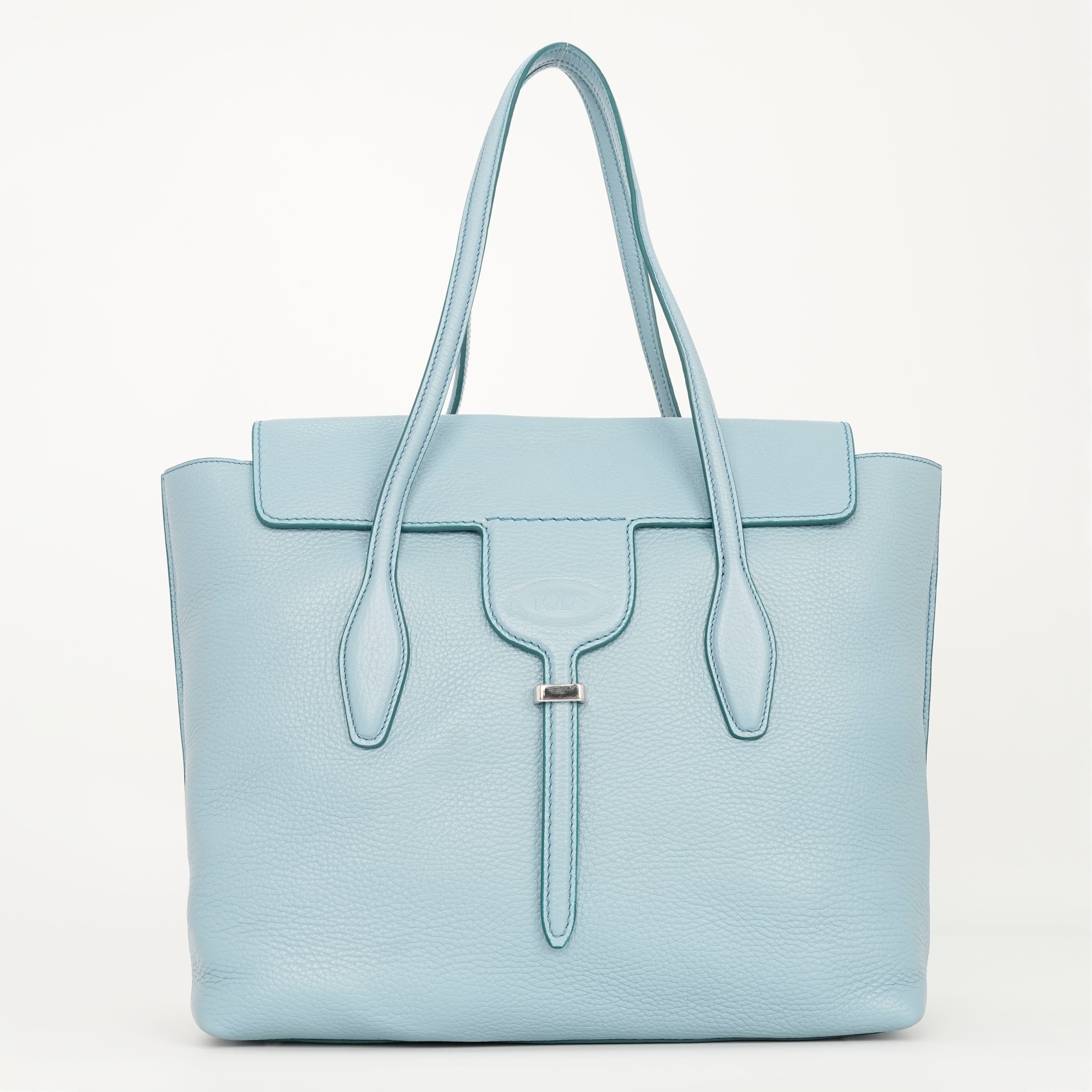 Tod's Joy Flap Blue Bag