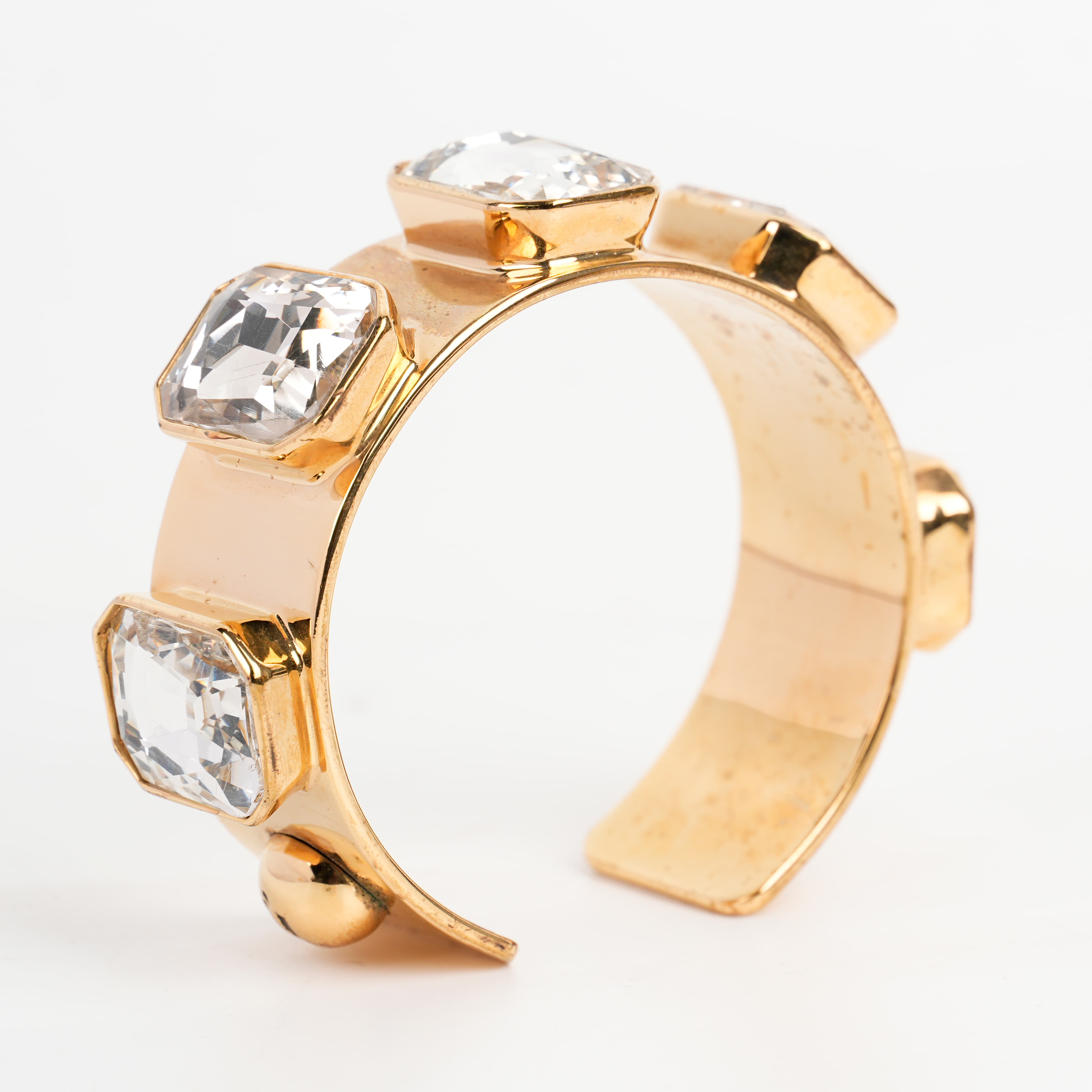 Tory Burch Crystal Bracelet Cuff
