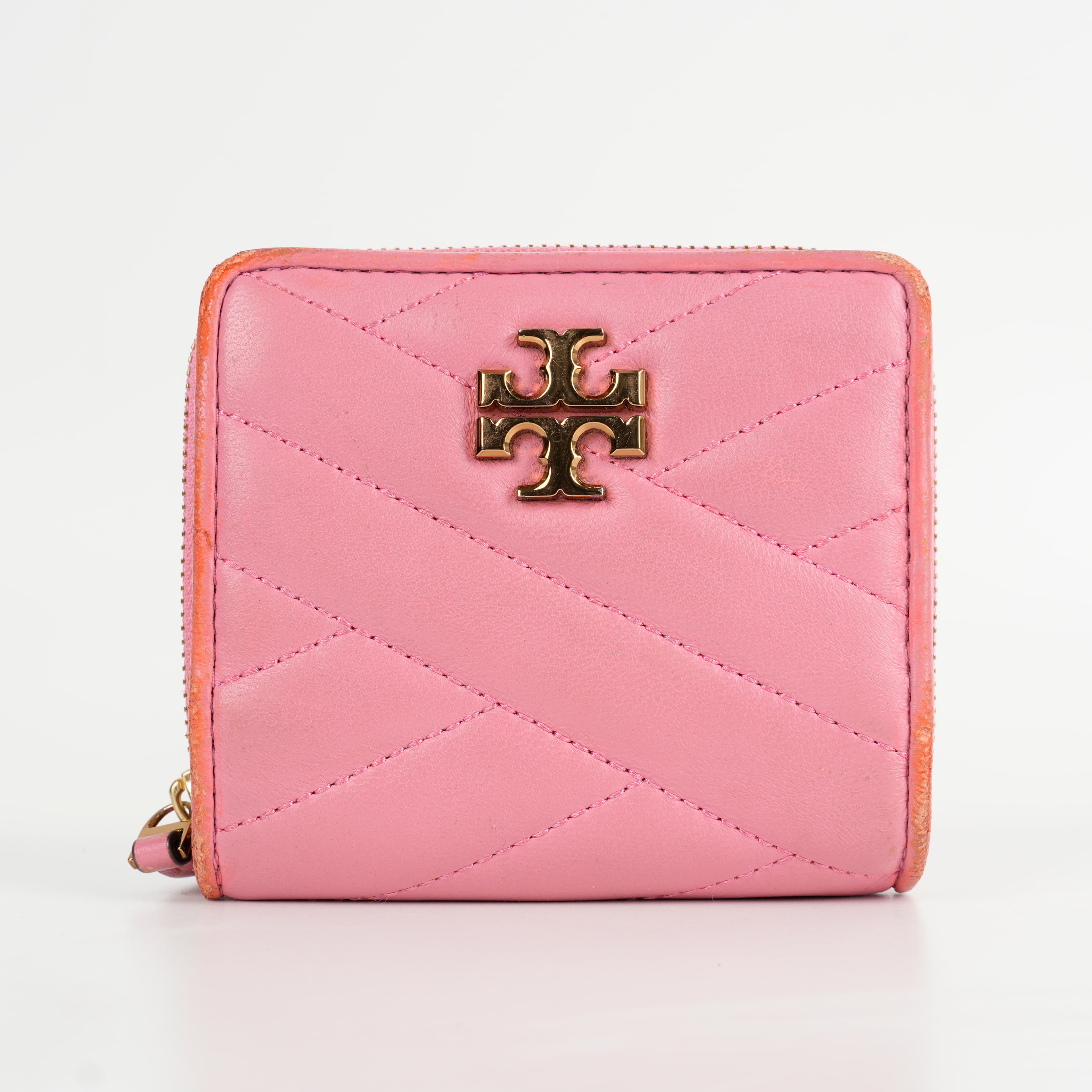 Tory Burch Kira Chevron Bi-Fold Wallet