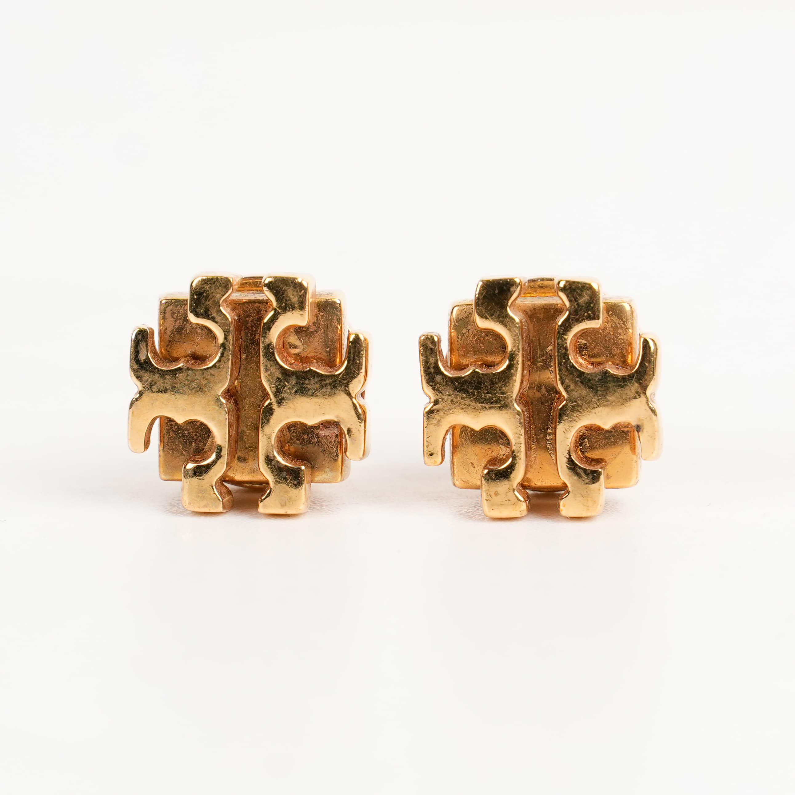 Tory Burch Logo Small Gold Stud