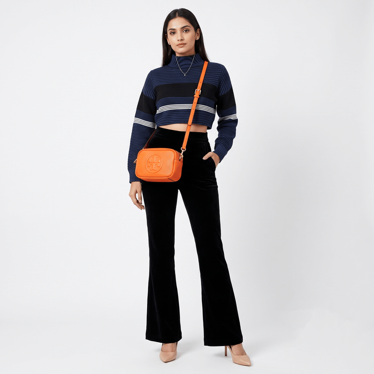 Tory Burch Perry Bombe Leather Crossbody Bag-Hover-Image