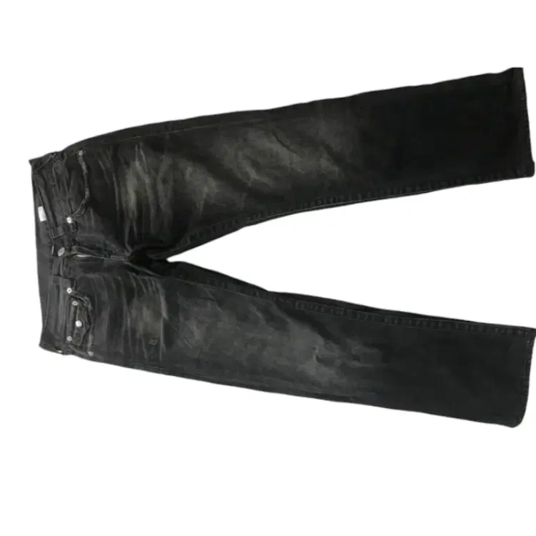 True Religion Straight Fit Black Jeans-Hover-Image