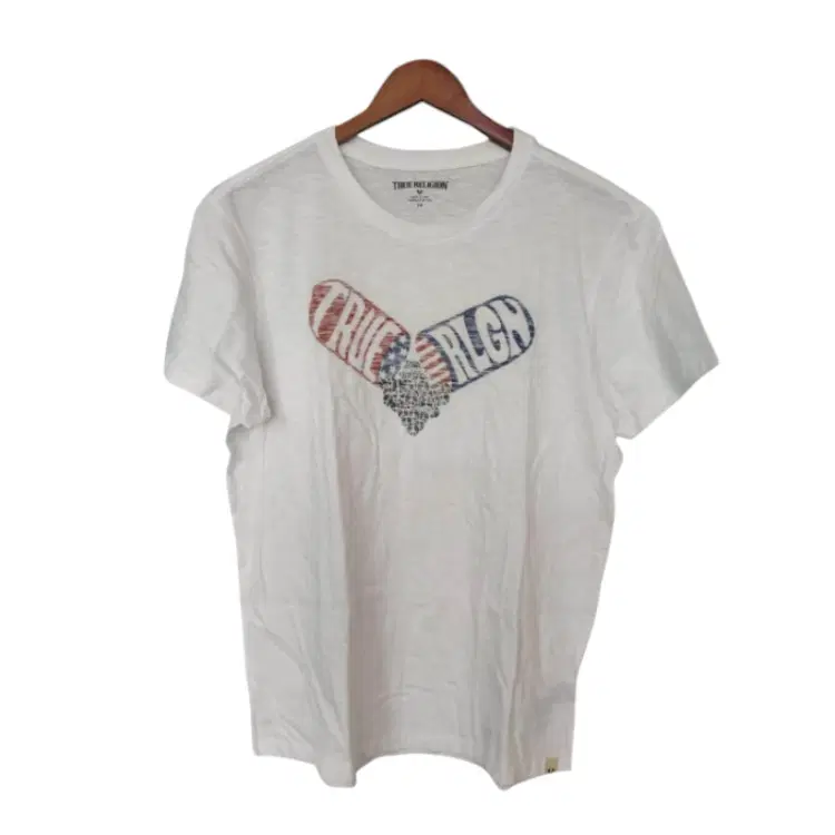 True Religion White Large Tshirt-Hover-Image