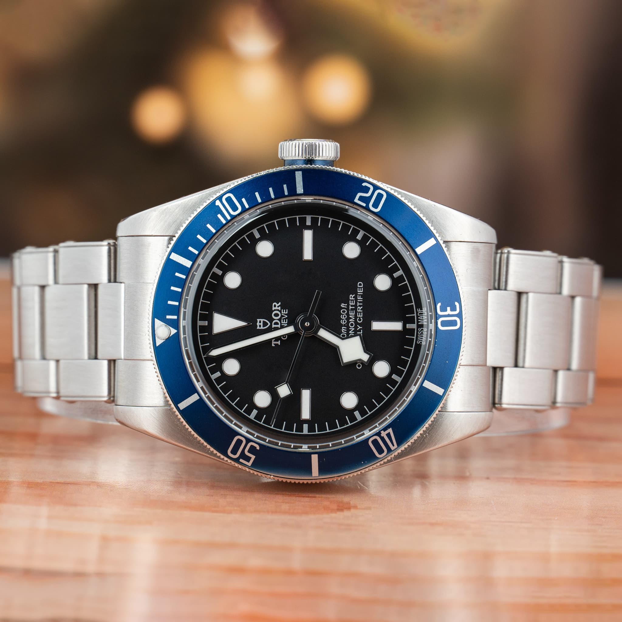 Tudor Black Bay Heritage 41 MM Black Dial Steel Automatic Watch Ref. No M79230B-0008