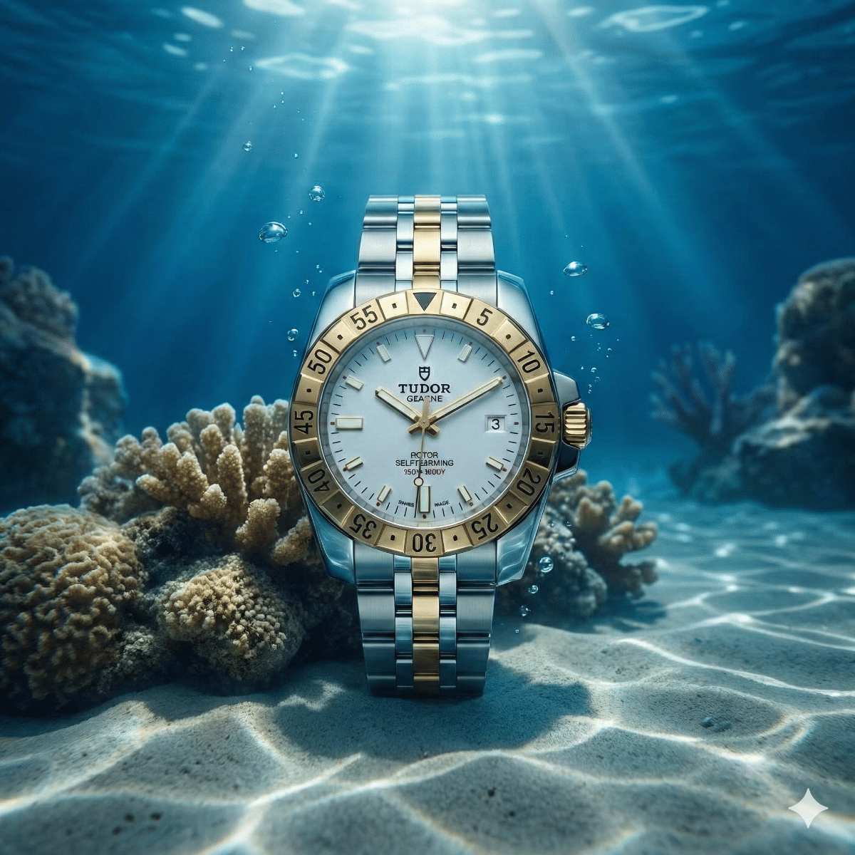 Tudor Hydronaut 40MM Gold/Steel Automatic