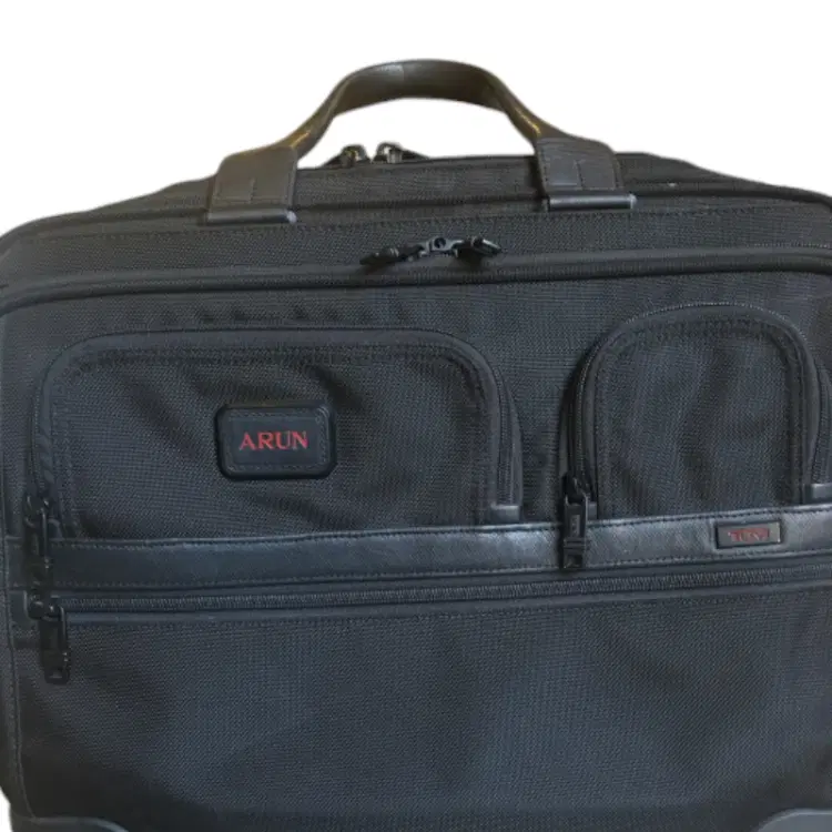 Tumi Alpha Ballistic Business 4 Wheel Deluxe Briefcase-Hover-Image