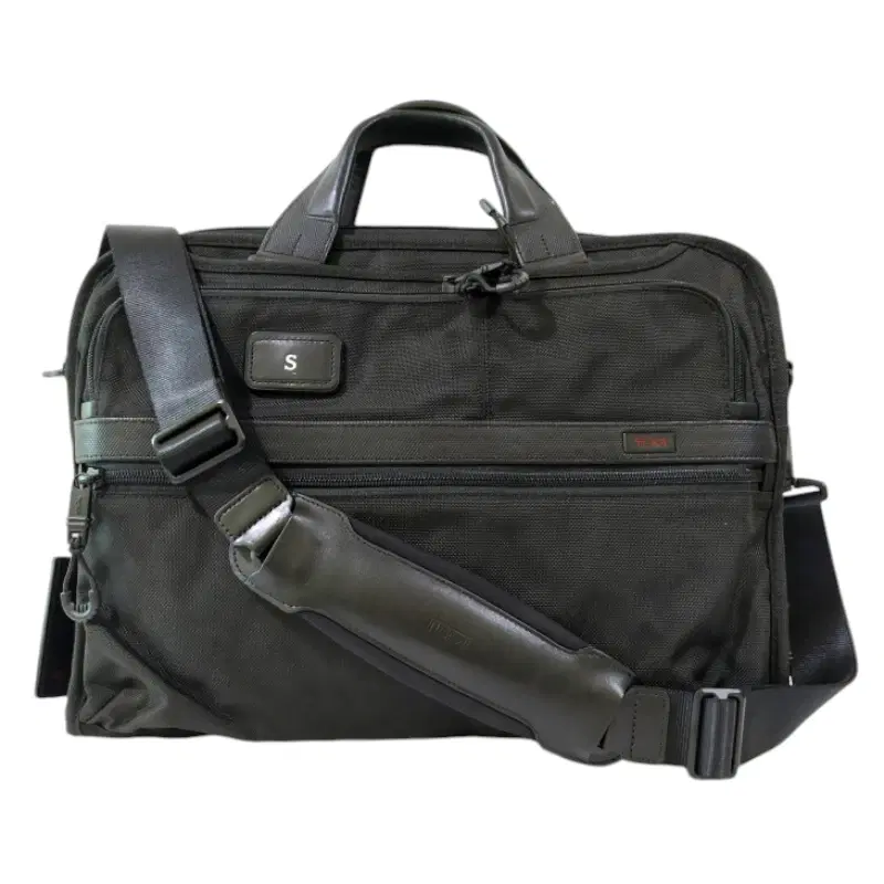 Tumi Laptop Black Canvas Briefcase