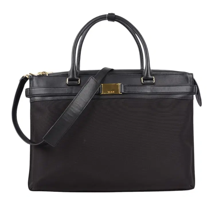 Tumi Larkin Edna Brief Black Business Laptop Bag-Hover-Image
