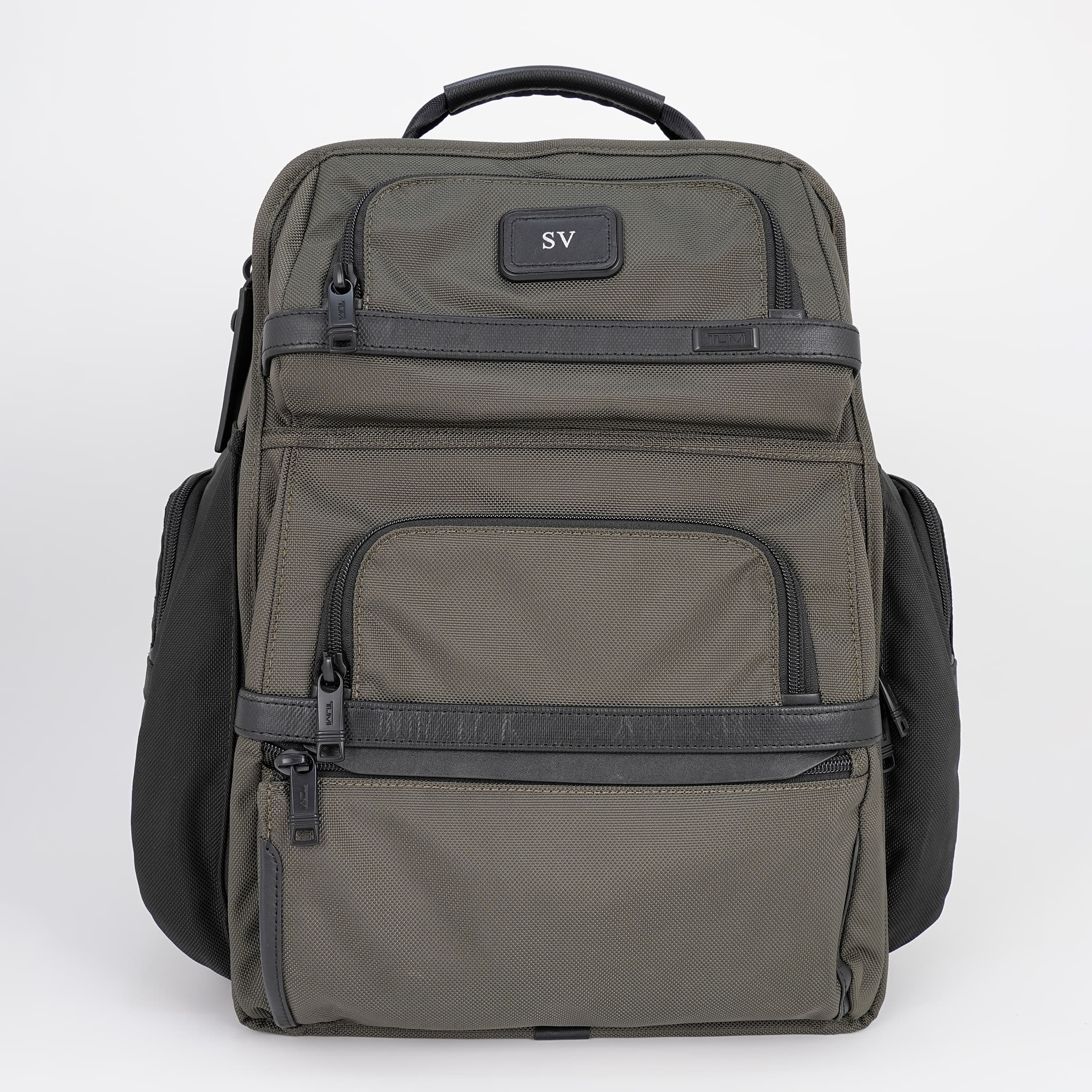 Tumi Alpha Brief Backpack in Olive Green