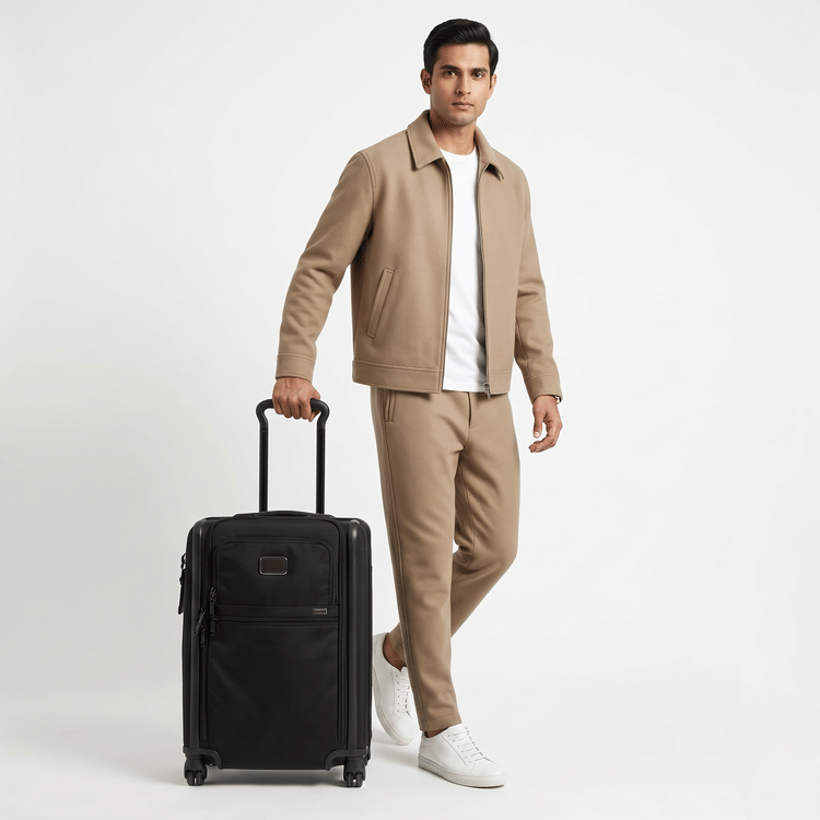 Tumi Alpha3 Continental Dual Access 4-Wheel Carry-On Luggage-Hover-Image