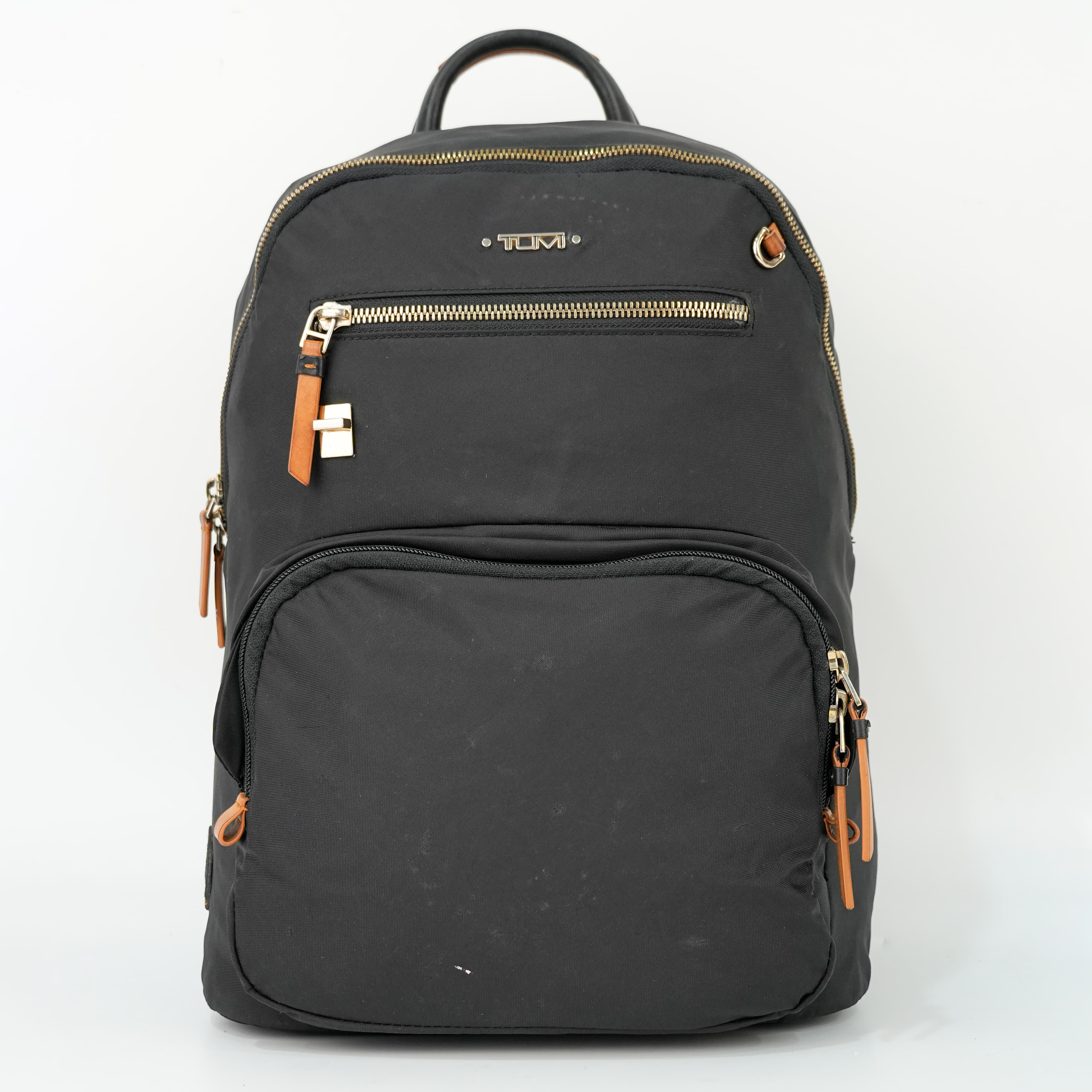 Tumi Voyageur Halsey Black Nylon Backpack