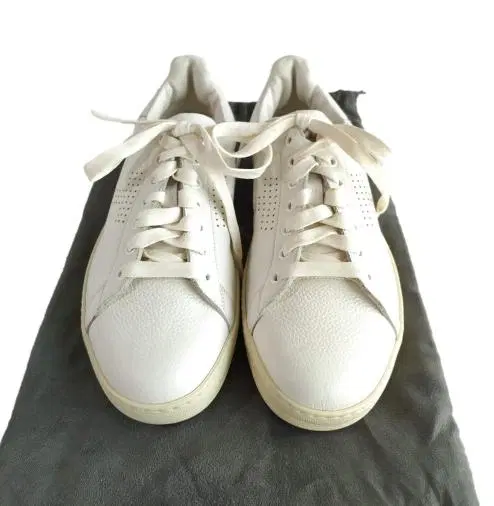 Tom Ford Warwick Perforated Full-Grain Leather Sneakers Size / 6.5