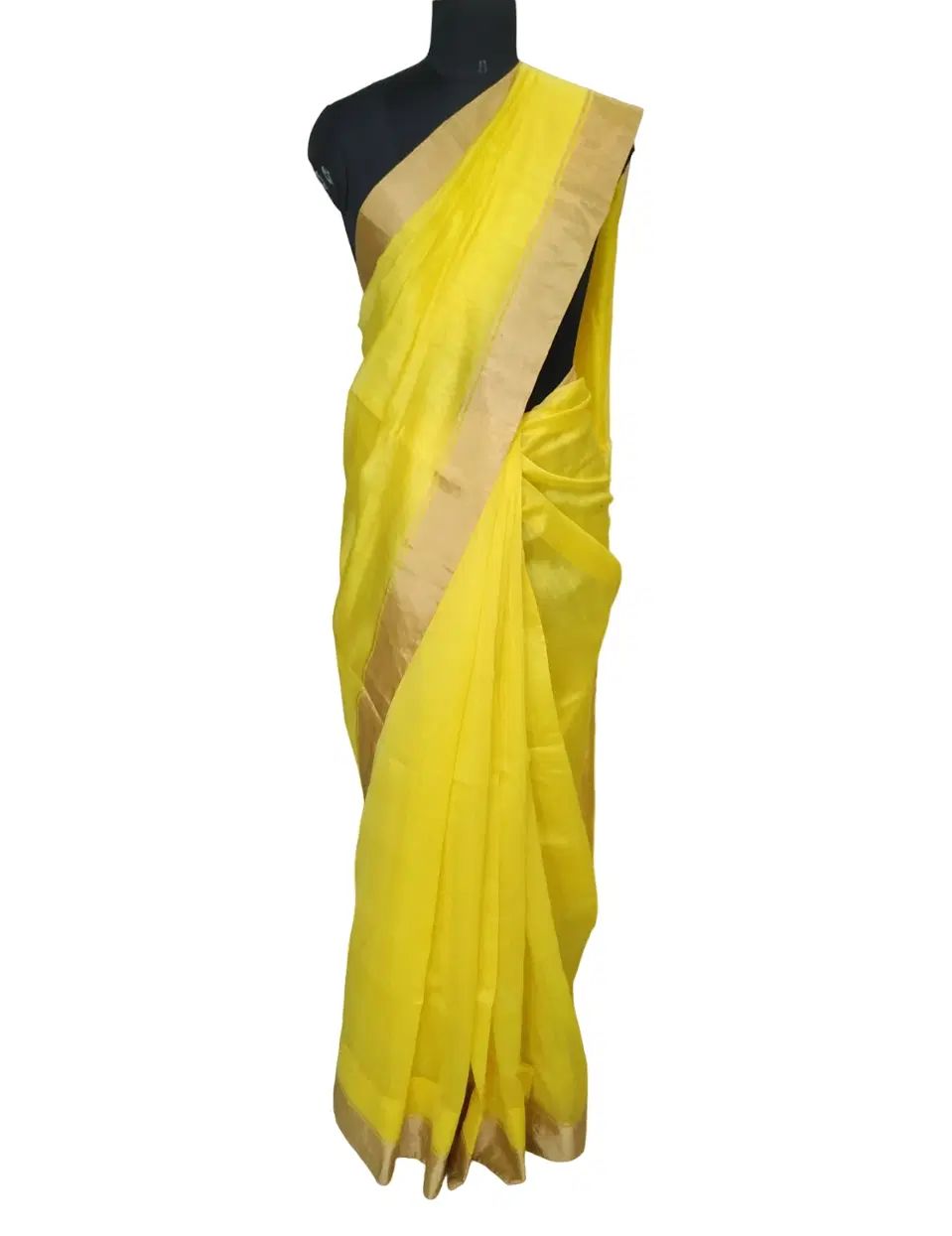 Unbranded Yellow Saree