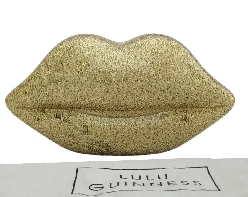 Lulu Guiness Golden Clutch