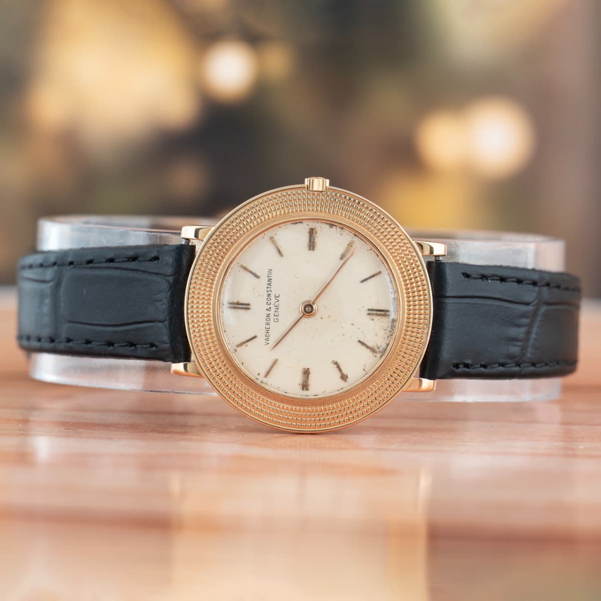 Vacheron Constantin Disco Volante 30 MM 18K Yellow Gold Dial Automatic Vintage Watch Ref. No 6395