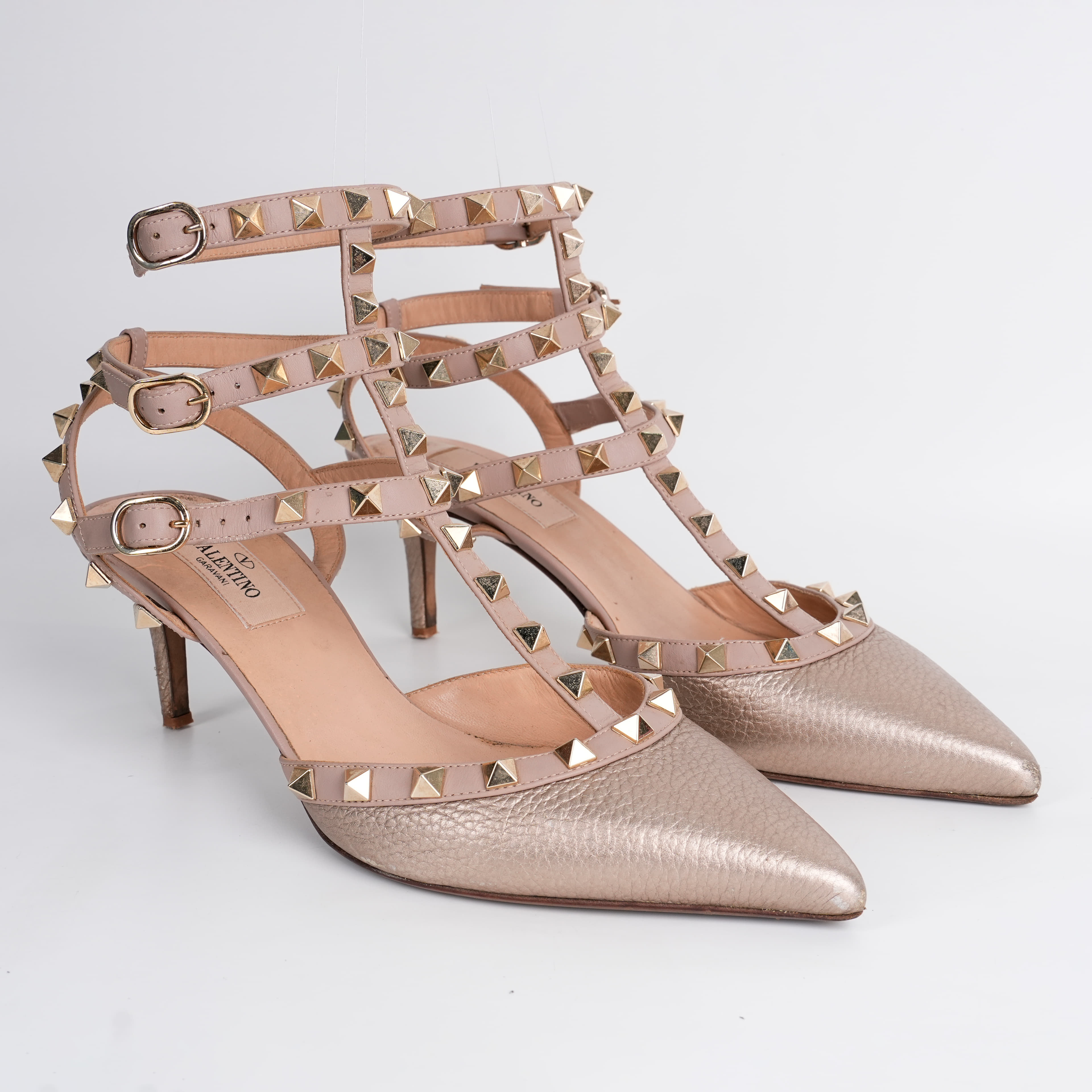 Size 37.5 - Valentino Garavani Rockstud Ballet Pumps