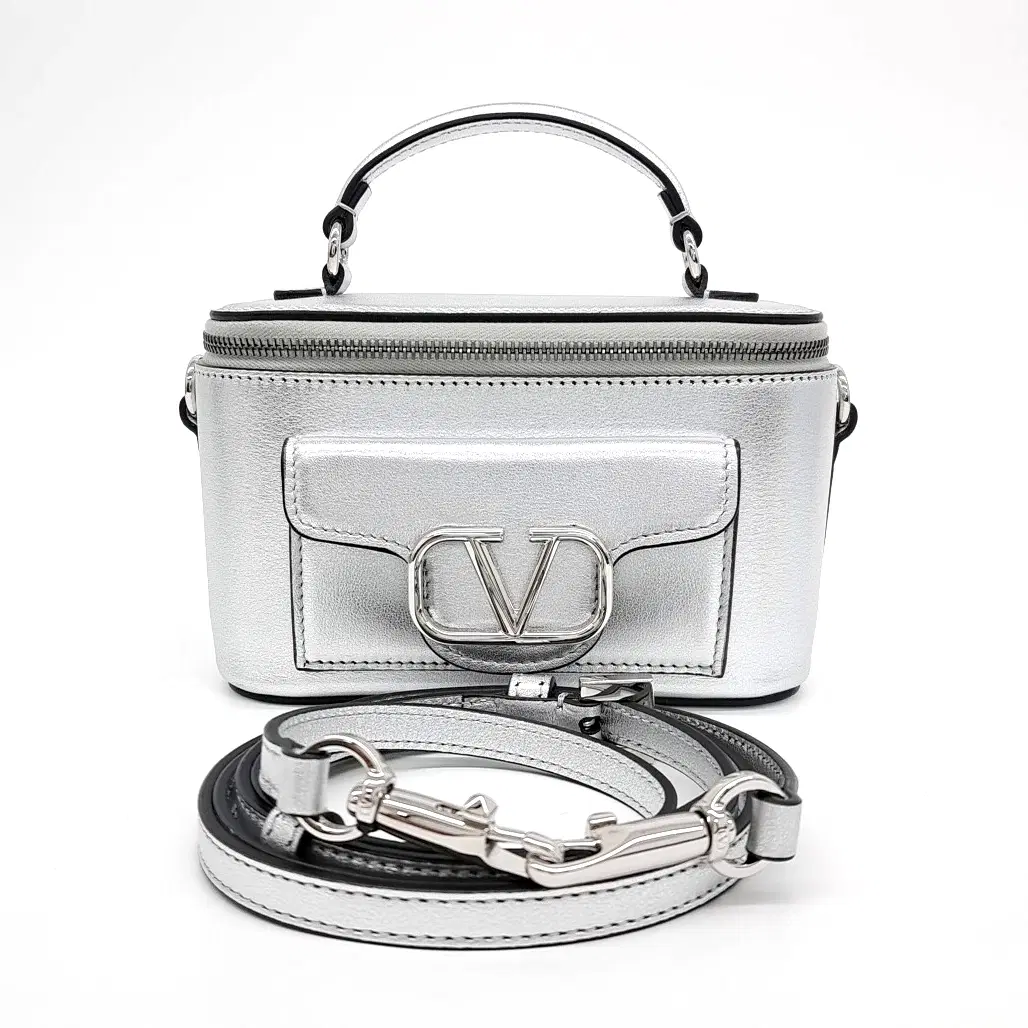 Valentino metallic mini crossbody bag