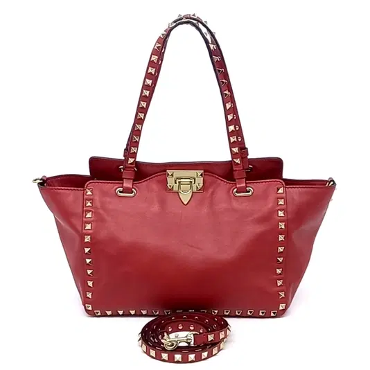 Valentino Rockstud Tote and Shoulder Bag-Hover-Image