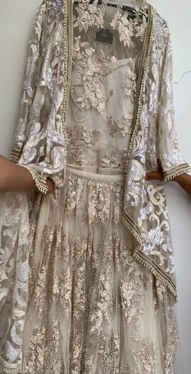 Varun Bahl Ivory Lehenga-Hover-Image