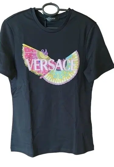 Versace I Ventagli Logo Tshirt