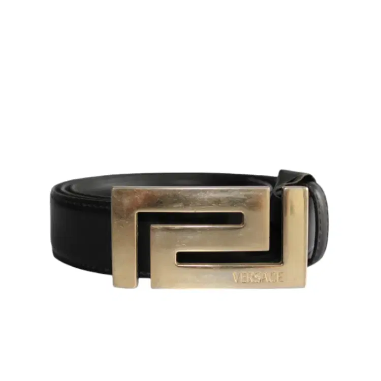Versace Greek Style Logo Buckle Belt-Hover-Image
