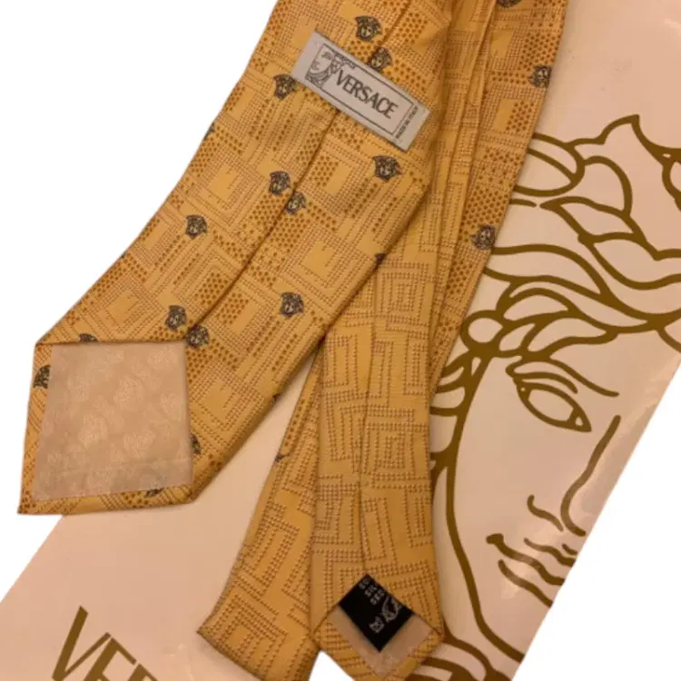 Versace Medusa Monogram Tie-Hover-Image