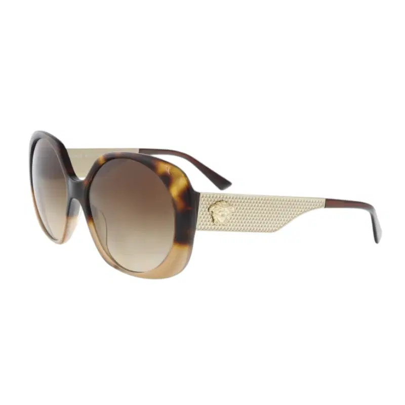 Versace VE4331 520513 Dark Havana Square Sunglasses