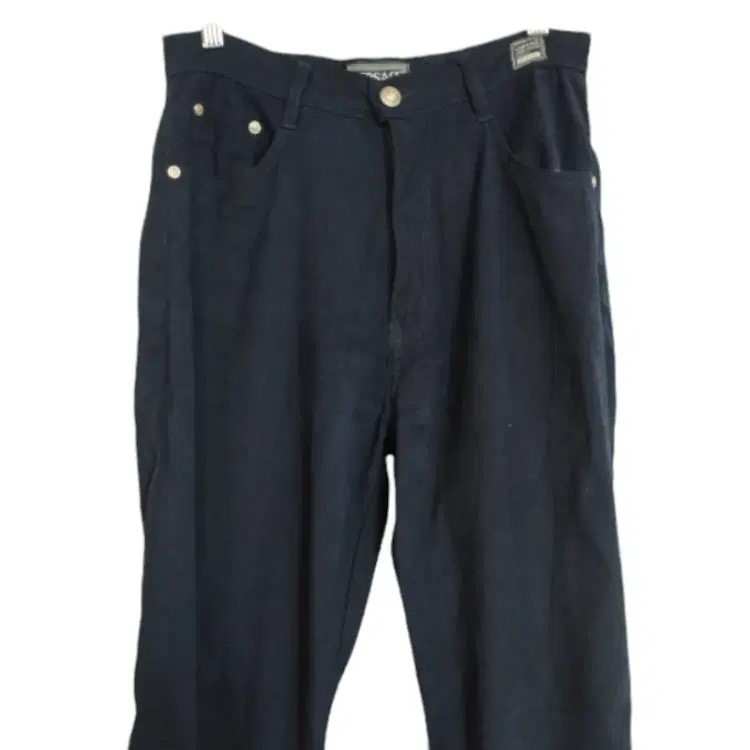 Versace Jeans Couture Soft Black Denim Jeans-Hover-Image
