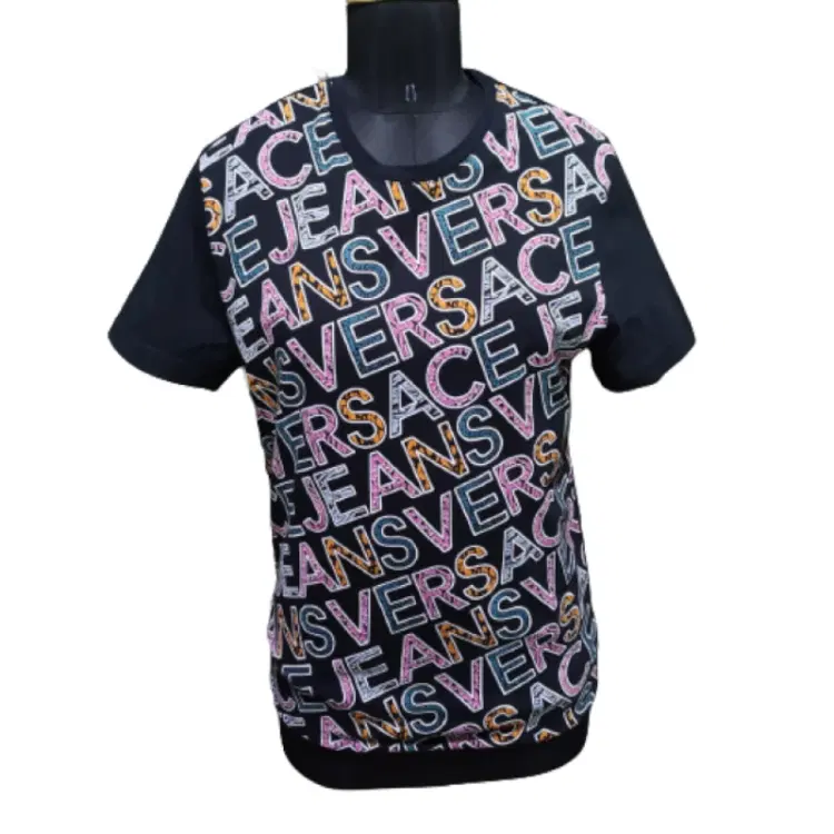 Versace Jeans Logo Print Tshirt-Hover-Image