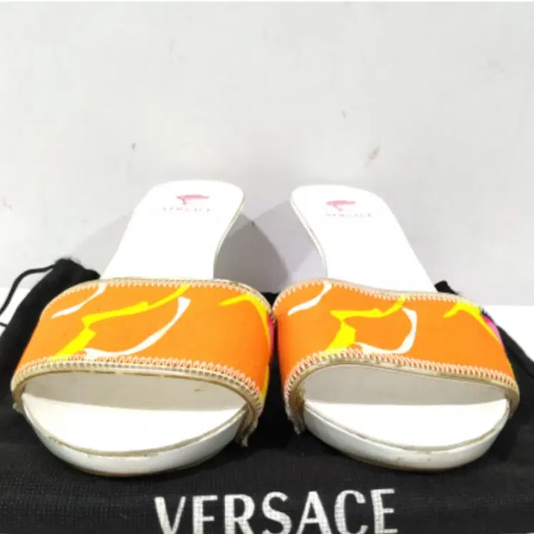 Versace Kitten Heel Sandals-Hover-Image
