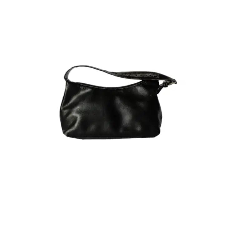 Versace Black Leather Small Shoulder Bag-Hover-Image